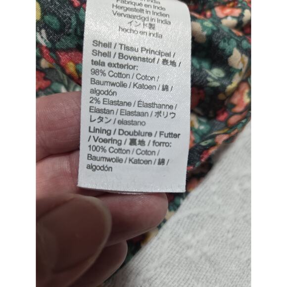 J.Crew Crewcuts girls' long-sleeve smocked dress in a floral print Cotton Blend - Picture 5 of 8